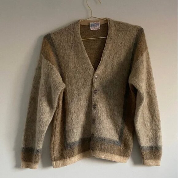 Vintage Jantzen Wool & Mohair Cardigan – Men’s S (Fits up to Women’s L) - Picture 2 of 12